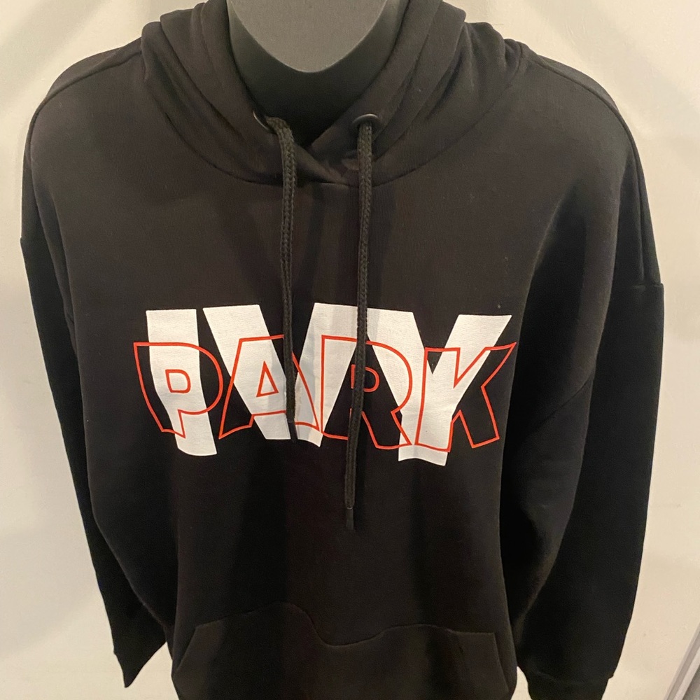 Ivy Park Pullover Long-Sleeve Hooded Sweatshirt S NWT